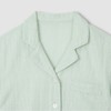 JAJU [JAJU] Women's Summer Double Cotton 3/4 Pajama Set_Light Mint