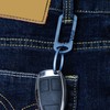 Titanium Alloy Keychain Lightweight Backpack Hanging Hook Buckle Carabiner Key