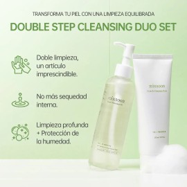 Mixsoon Set Doble Limpieza Centella 2 Pzs Todo Tipo De Piel                                                                                           