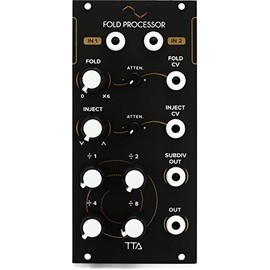 Tiptop Audio Fold Processor Eurorack Wave Multiplier Module (Black)