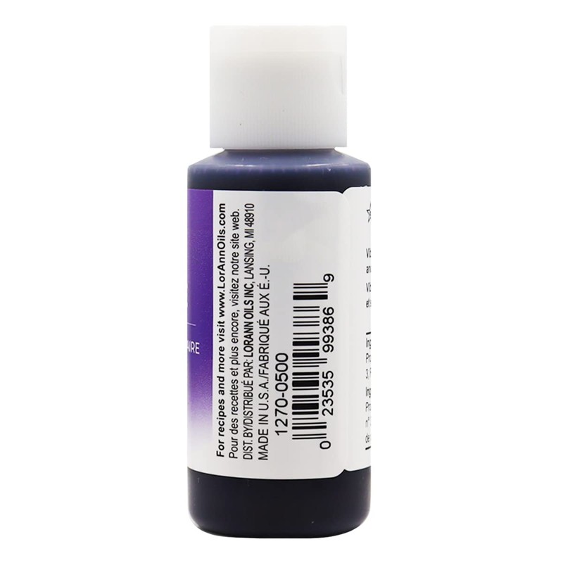 LorAnn Purple Liquid Gel Color, 1 ounce squeeze bottle