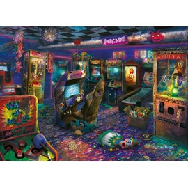 Ravensburger Abandoned Series: Forgotten Arcade 1000 Piece Jigsaw Puzzle for Adults - 12000417 - Handcrafted Tooling, Made in Germany, Every Piece Fits Together Perfectly