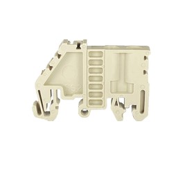 ICI Dinkle SS2 DIN Rail Terminal Block End Bracket 32mm 35 mm Rail, Pack of 4