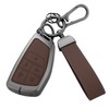 Qunzes Key Fob Cover with Heavy-duty Keychain For Chevy Silverado
