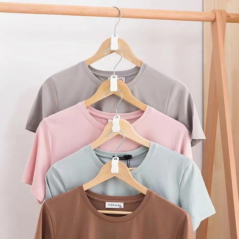 Pack of 20 Clothes Hangers, Space-saving, Clothes Hangers, Hooks for