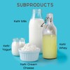 Milk Kefir Grains, Live Fresh, Kefir Cultures, 50 Billion Active