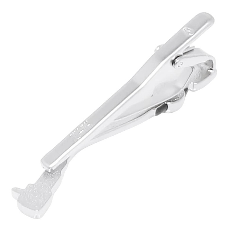 SWANK T0139 Record Needle Tie Clip, Tie Bar, Brass, No