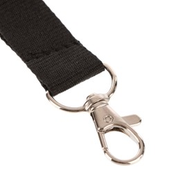 Lanyard, black, imprint: "Simson was strong, is strong, stays strong"