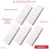 B2S Jumbo Size Eraser Set, Pack of 5, Large Sleeve