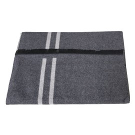Foresters Men Pure Cashmere Lightweight Woolen Neck Scarf/Shawl | Gift Idea Extremely Warm Super Soft Scarf For Winter Autumn And Spring - Grey & White