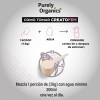 CreatoFem Creatina Orgánica Para Mujeres 60 Servicios. Sabor Arandano-miel. Purely