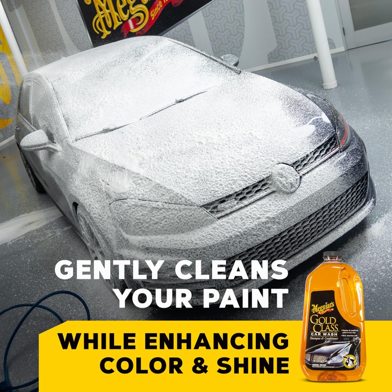 Meguiar's Gold Class Car Wash Soap 64 oz Premium Foaming