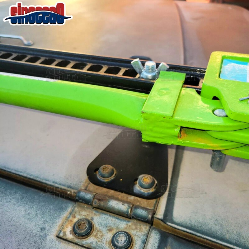 SINOC Hi-Lift Jack Holder Hood Mounting Bracket For Jeep Wrangler