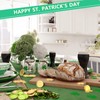 Civaner 100 Pieces St. Patrick's Day Shamrock Coins Plastic Coins