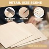 12 Pack Basswood Sheets for Crafts - 16 x 16