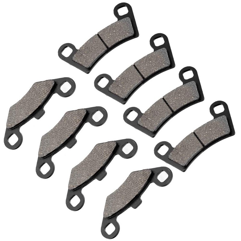 Fydun 8 x Iron Brake Pads Front and Rear Wheel