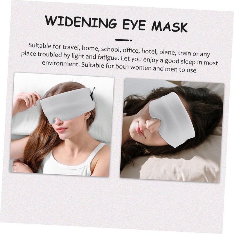 Healeved Eye Mask for Sleeping Travel Eye Mask for Airplane
