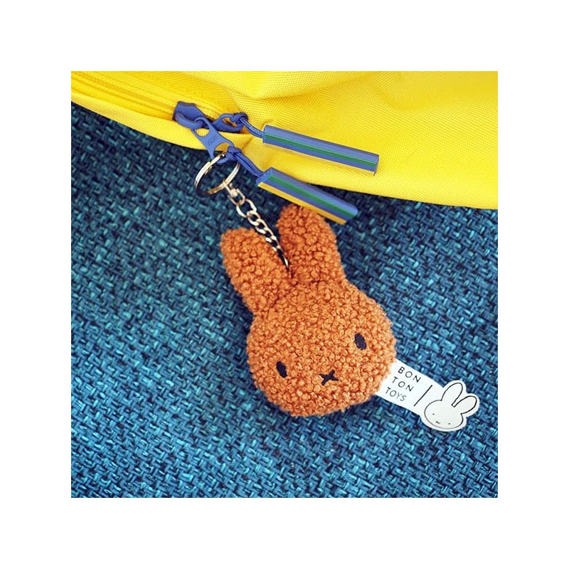 [BON TON TOYS] Miffy Tiny Teddy Keychain Pink/Bon Toys, Pink