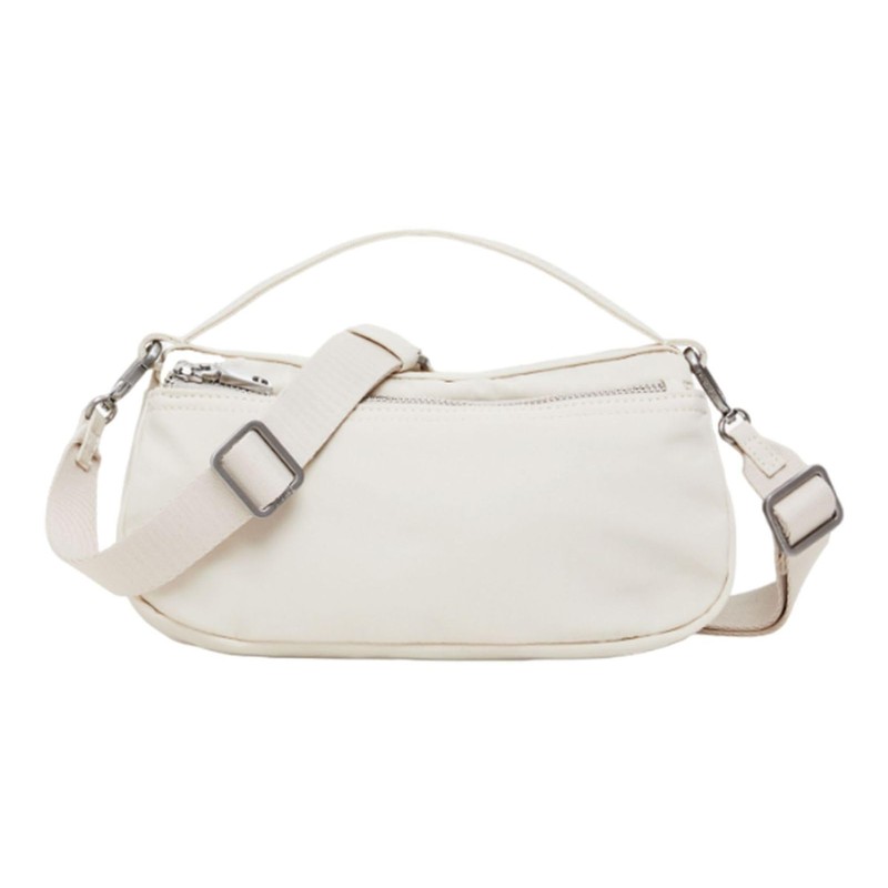 Desigual Women's Accessories Nylon Across Body Bag, White, White