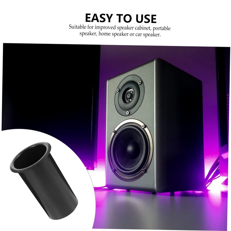 CIYODO Professional Appearance 5pcs Subwoofer Sound Guide Tube Speaker Port