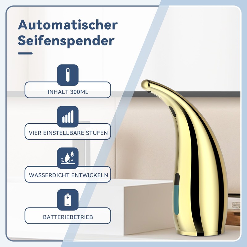 XZUO Adjustable Automatic Soap Dispenser