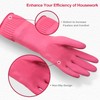 DABOGOSA Mamison 2 Pairs Reusable Waterproof Household Dishwashing Cleaning Rubber