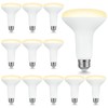 Sigalux BR30 Indoor LED Flood Bulbs for Recessed Cans, 7.5W