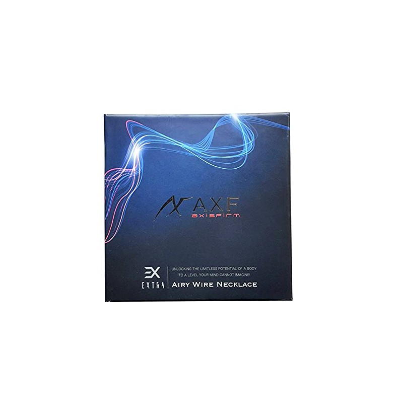 AXF EX Airy Wire Necklace, Red, Size S (17.7 inches