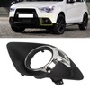 Car Fog Light Chrome Trim Stylish Look Fog Lamp Cover
