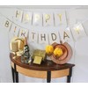 TOYVENTURES Happy Birthday Banner, Birthday Decorations Versatile, Beautiful, Swallowtail Bunting