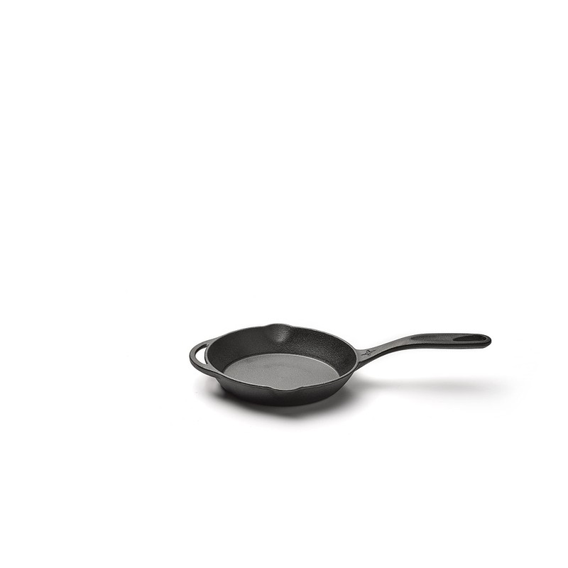 Barebones 8-Inch Cast Iron Skillet - Non Stick Frying Pans