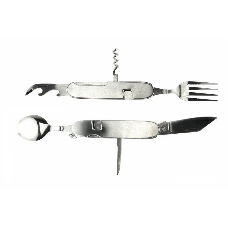 SE KC5006S 7-in-1 Multi-Function Camping Tool Stainless Steel