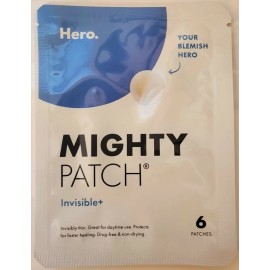 Hero Mighty Patch Invisible + ~ 6 Pack ~ 6 Patches ~ New! ~ Hero.