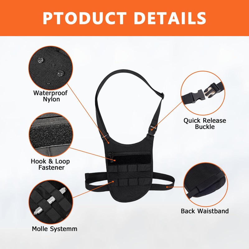 Invisible Underarm Pouch Single-Shoulder Anti Theft Crossbody Bag, Ultra Thin