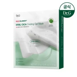Red Blemish 레드 블레미쉬 히알 시카 쿨링 겔 마스크 10매 세트 Red Blemish Hyaluronic Cooling Gel Mask 10 Sheet Set [Basic Product]