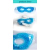 GEL SLEEP EYE MASK.RELIEVES STRESS AND REDUCES PUFFINESS