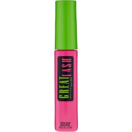 Maybelline Makeup Great Lash Royal Blue Washable Mascara, Royal Blue Volumizing Mascara, 0.34 fl oz                                                   