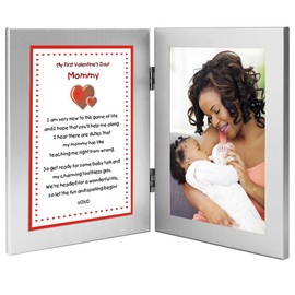 First Valentine's Day Gift, Mommy Poem From Newborn Baby Boy or Girl, Add Photo