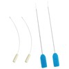 YINGSC 2 Set Needle Threader Serger Needle Threader Overlocker Threader