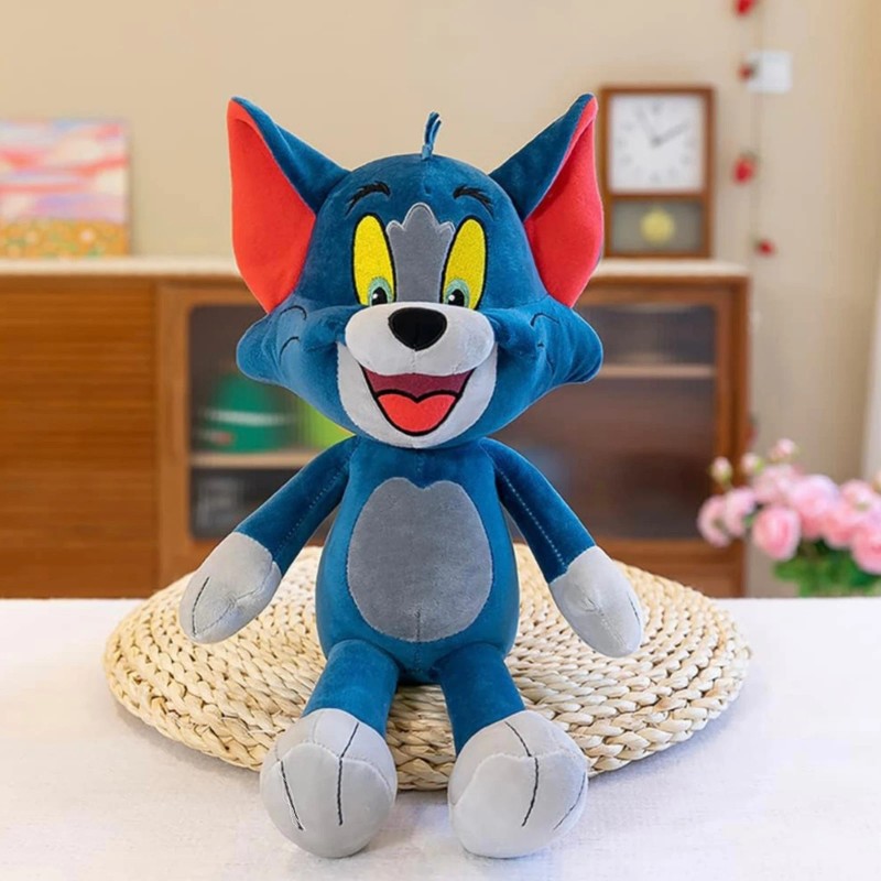 TOM Cat 11-Inch Soft Plush Toy and Huggable Stuffed Animal