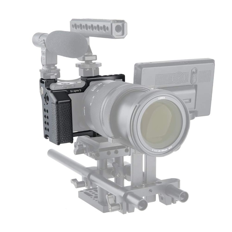 NICEYRIG Camera Cage for Sigma FP/FPL Camera with Leather Handle