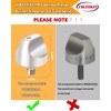 WB03X32194 WB03T10329 Cooktop Burner Knob Compatible GE Cafe Series Gas