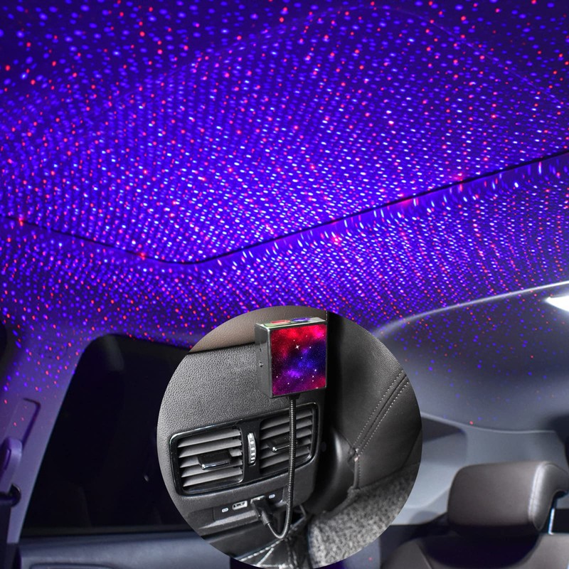 Car Roof Star Night Light, VOVCAMLS USB Projector Night Light