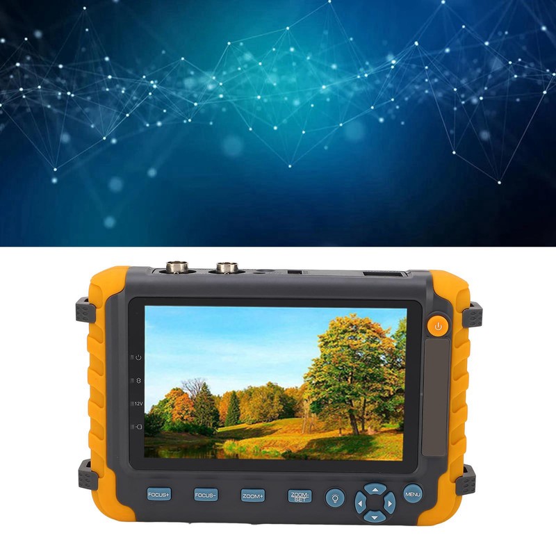 CCTV Camera Tester 8MP 5 Inch Screen VGA HD Multimedia