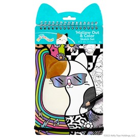 Squishmallows - Mallow Out & Color Sketch Set