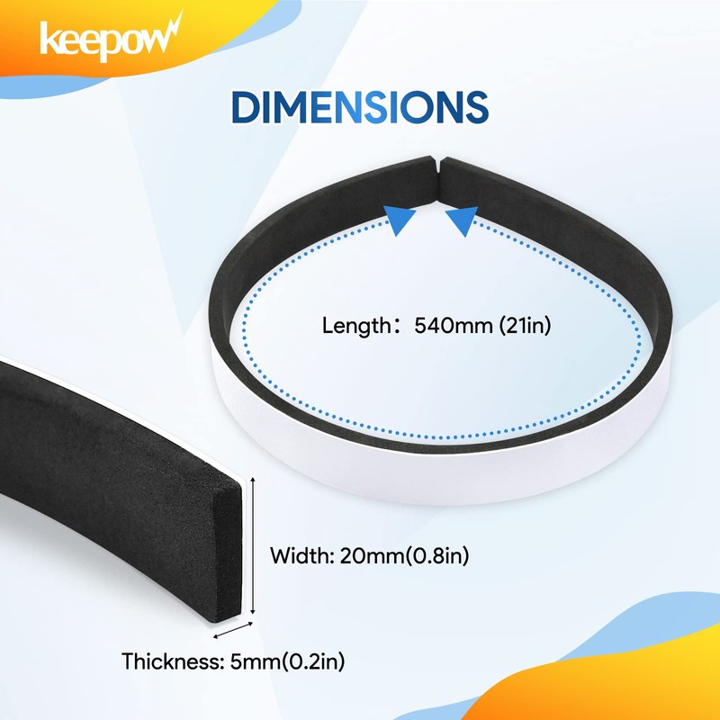 KEEPOW Bumper Guard Compatible with Roomba Robot Vacuum 671 675