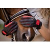 Roeckl Sports equestrian gloves MALTA, summer riding glove, black/mocha 6.5