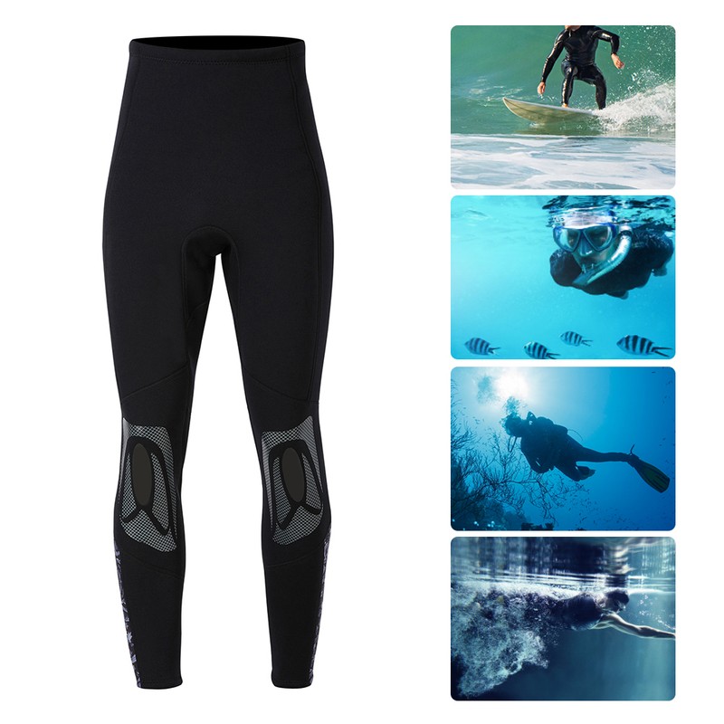 3mm Neoprene Split Depth Diving Trousers Long Pants Equipment for
