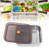 316 Stainless Steel Food Storage Container Vacuum Sealed Metal Food