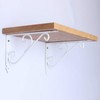 Ouvin Decorative Wall Shelf Brackets 4 Pack 6inch Heavy Duty